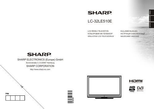 LC-32LE510E Operation-Manual LT - Sharp