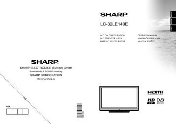 LC-32LE140E Operation-Manual GB