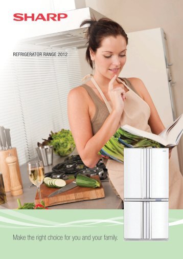 refrigerator range 2012 - Sharp Corporation of Australia