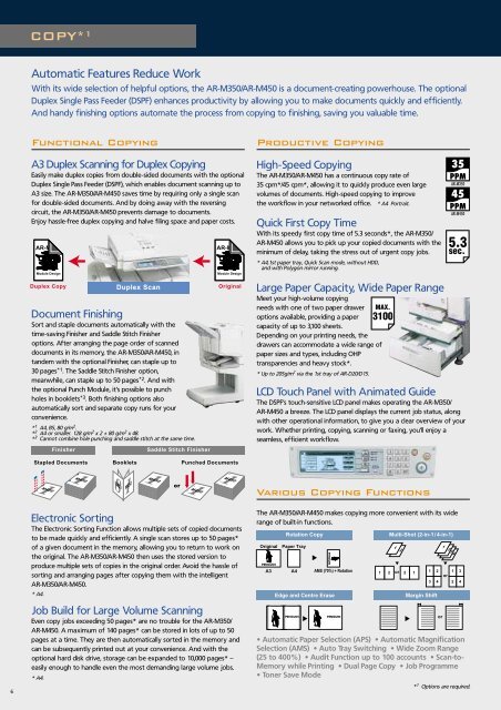 ARM450 Brochure