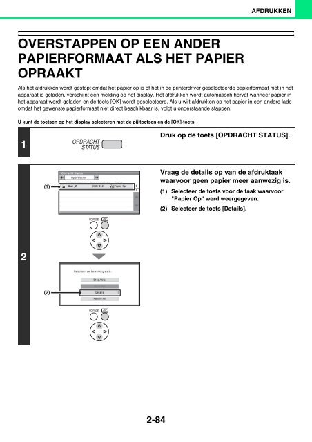 MX-C380P Operation-Manual NL - Sharp