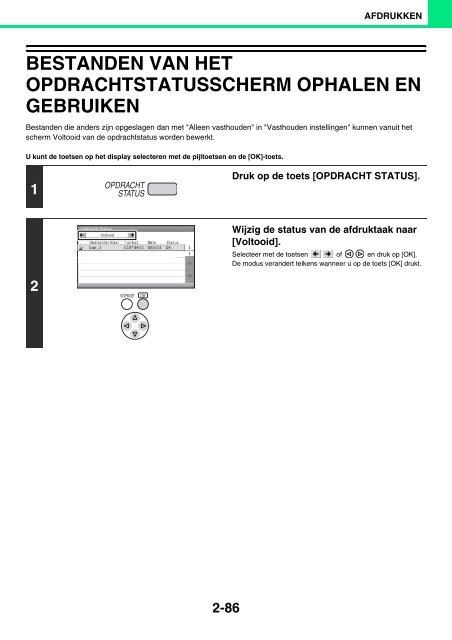 MX-C380P Operation-Manual NL - Sharp