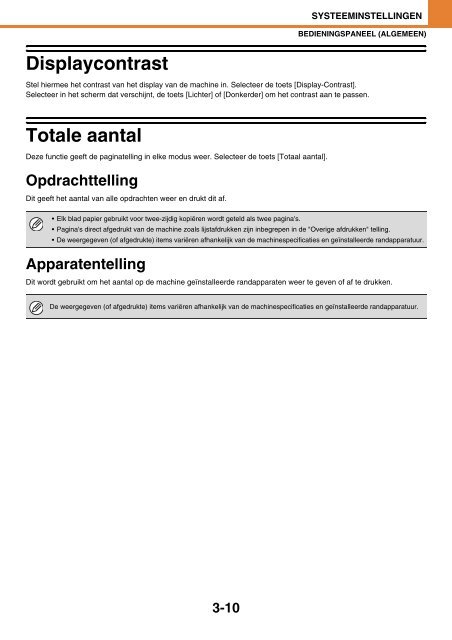 MX-C380P Operation-Manual NL - Sharp