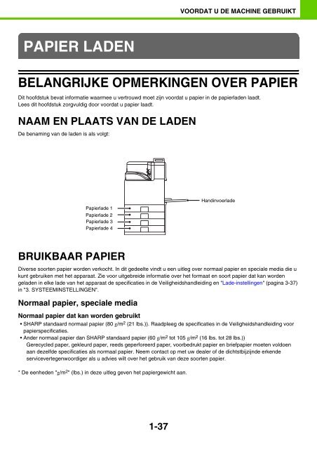 MX-C380P Operation-Manual NL - Sharp