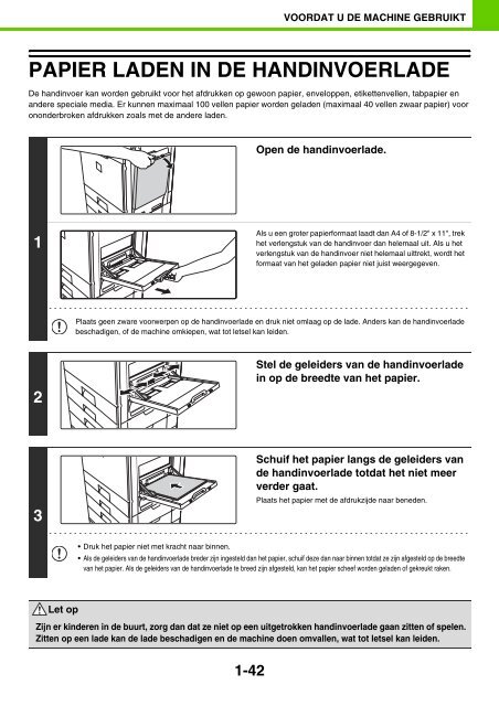 MX-C380P Operation-Manual NL - Sharp