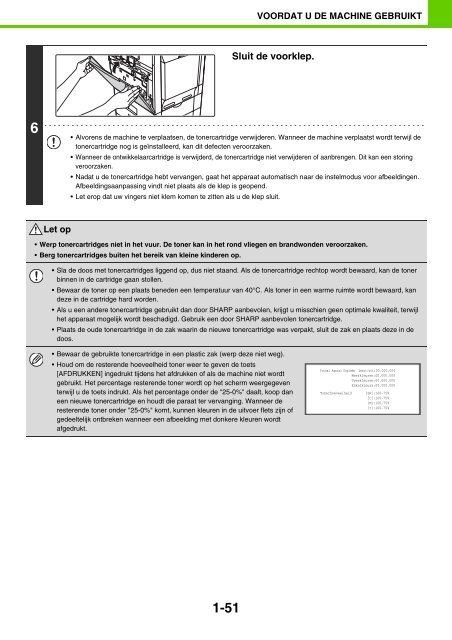 MX-C380P Operation-Manual NL - Sharp