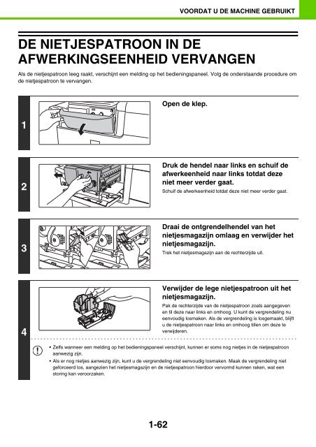 MX-C380P Operation-Manual NL - Sharp