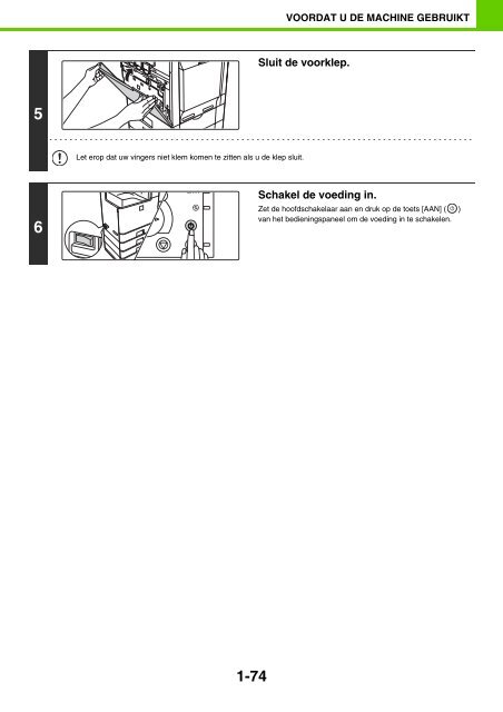 MX-C380P Operation-Manual NL - Sharp