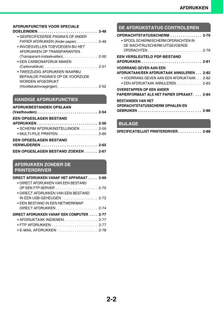 MX-C380P Operation-Manual NL - Sharp