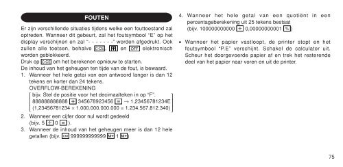 EL-1611P Operation-Manual NL - Sharp