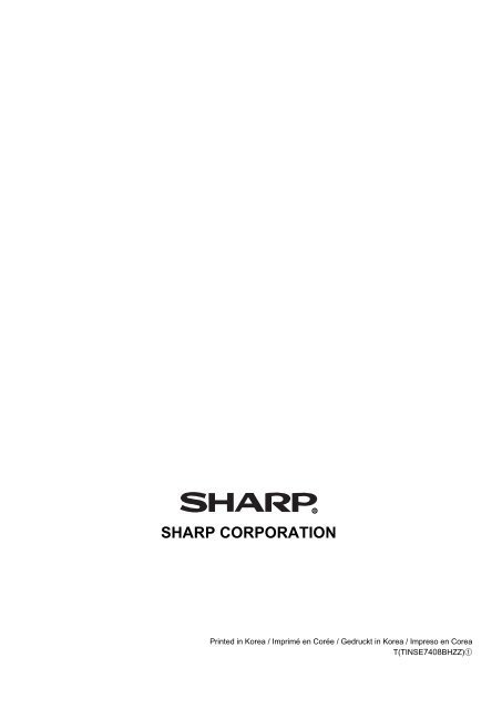 ER-A440 Operation-Manual GB - Sharp