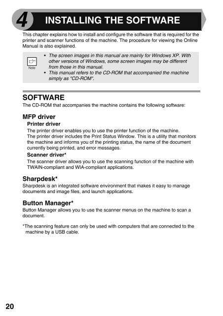 AR-203E Operation-Manual GB - Sharp