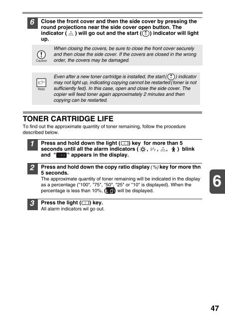 AR-203E Operation-Manual GB - Sharp