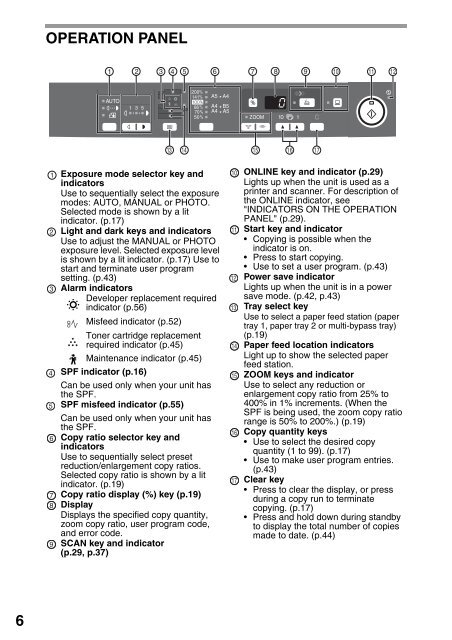 AR-203E Operation-Manual GB - Sharp