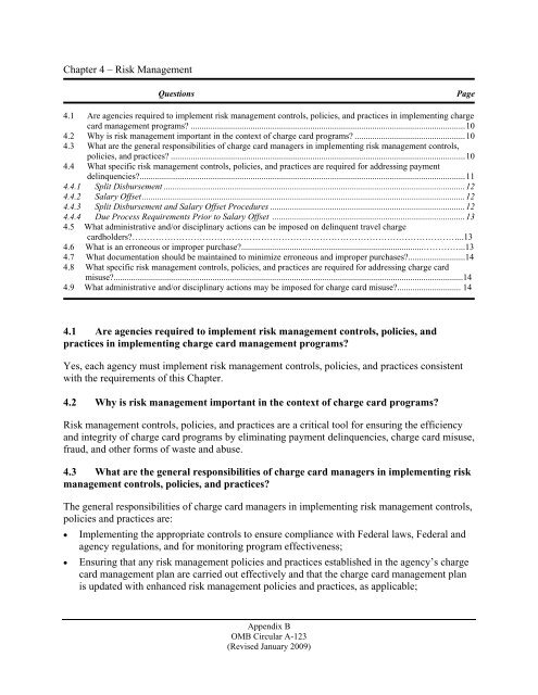 + OMB Circular A-123 (Appendix B): Improving ... - The White House