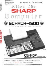 Download (6496kb, 52 pages) - The Sharp MZ-Series