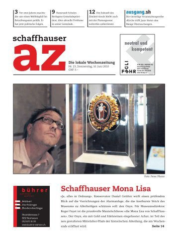 2010 / Ausgabe_23.pdf - Schaffhauser AZ