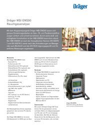 Dräger MSI EM200 Rauchgasanalyse - Online-Shop