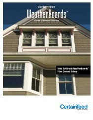 Soffit Sell Sheet - CertainTeed