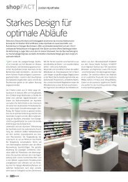 Starkes Design für optimale Abläufe - shopstyle