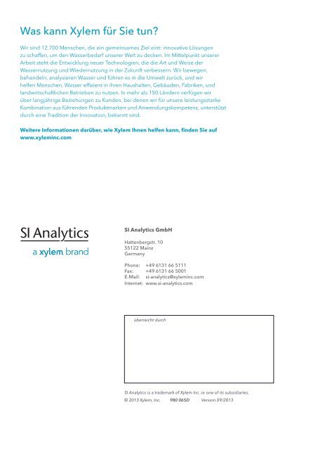 PDF-German - SI Analytics GmbH