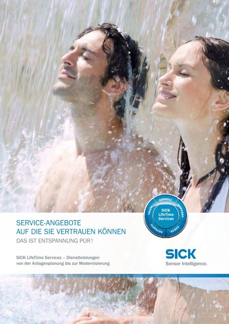 Die aktuellen Service-Angebote finden Sie hier - Sick