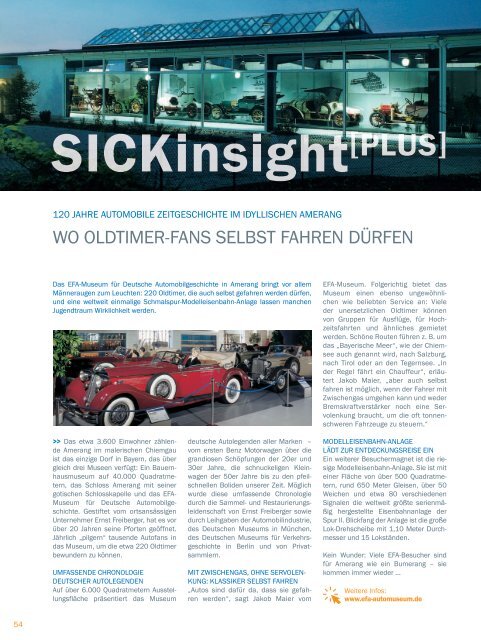 SICKinsight 01/2013