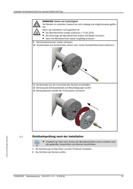 Betriebsanleitung herunterladen - Sick