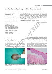 localized genital bullous pemphigoid; a case report - SID