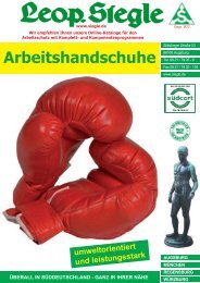 Arbeitshandschuhe - Siegle