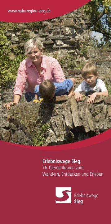 Erlebniswege Sieg Erlebniswege Sieg 16 ... - Naturregion Sieg