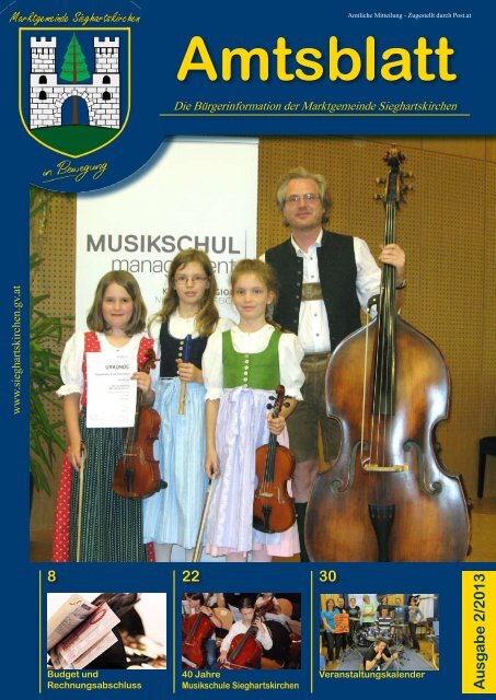 Amtsblatt 2/2013 - Sieghartskirchen