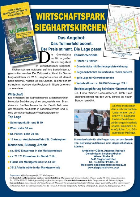 Amtsblatt 2/2013 - Sieghartskirchen