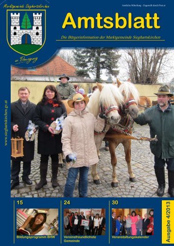 Amtsblatt 4/2013 - Sieghartskirchen