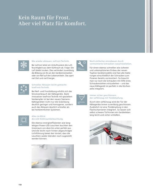 Verkaufshandbuch Einbaugeräte 2013/2014 - Siemens