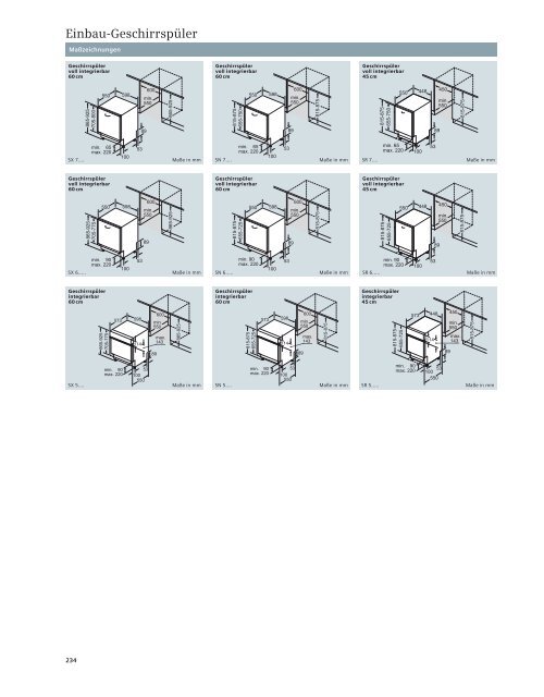 Verkaufshandbuch Einbaugeräte 2013/2014 - Siemens