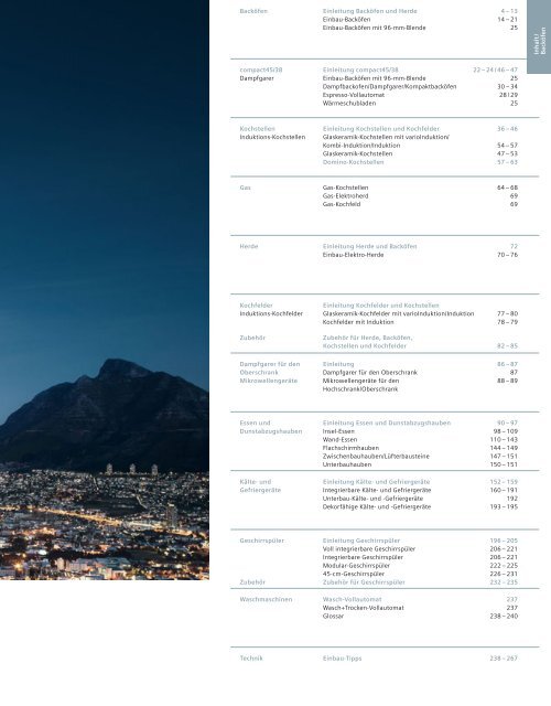 Verkaufshandbuch Einbaugeräte 2013/2014 - Siemens