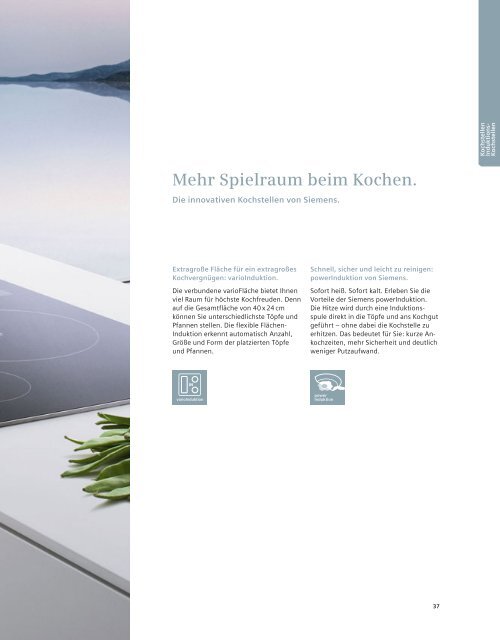 Verkaufshandbuch Einbaugeräte 2013/2014 - Siemens