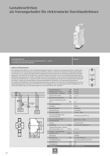 Warmwassergeräte - Siemens