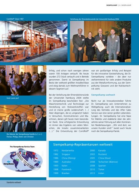 Bulletin 2/ 2013 - Siempelkamp