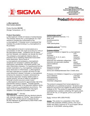 Datasheet - Sigma-Aldrich