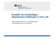 Analytik von kurzkettigen aliphatischen Aldehyden ... - Sigma-Aldrich