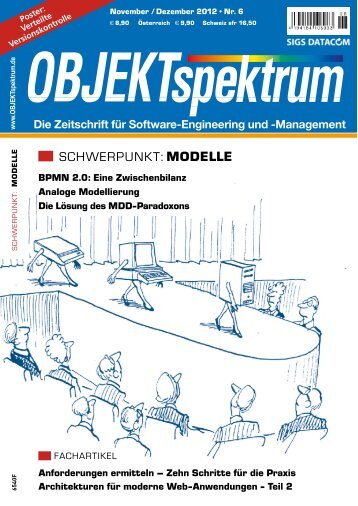 SCHWERPUNKT: MODELLE - Sigs-Datacom GmbH