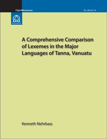 A Comprehensive Comparison of Lexemes in the ... - SIL International