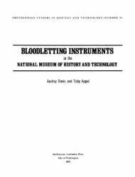 BLOODLETTING INSTRUMENTS - Smithsonian Institution Libraries