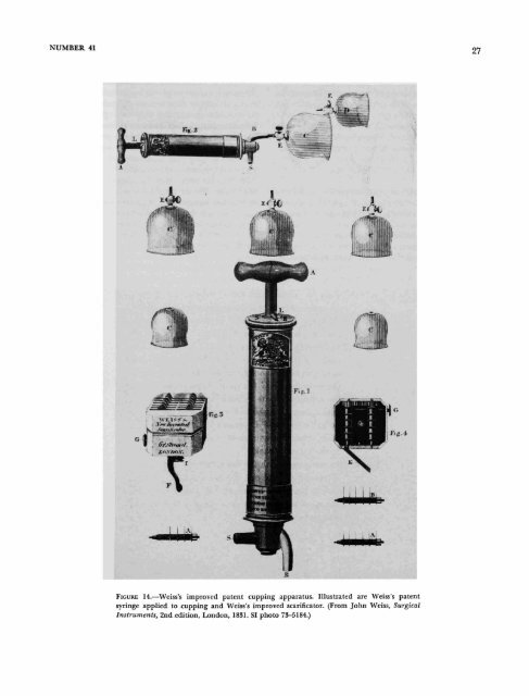 BLOODLETTING INSTRUMENTS - Smithsonian Institution Libraries