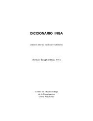 DICCIONARIO INGA