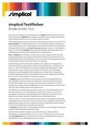 simplicol Textilfarben