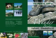 Tourist-Info Haibach 09963/943039-15 Stefan Dietl ... - Singender Wirt