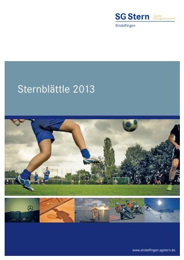 Sternblättle 2013 - SG Stern Sindelfingen